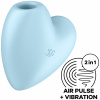 Stimulátor Cutie Heart je vybaven funkcí Air Pulse, která kombinuje vzduchovou a pulzní stimulaci klitorisu.