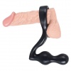 Anální kolík na prostatu s kroužkem na penis The A Fun má v nejširším místě až 4 cm. Při menším průměru je vhodné protáhnout penis až za varlata.
