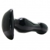 Luxusní anální kolík v elegantní černé barvě Icicles No. 71.