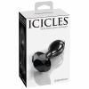 Icicles No. 78 černý skleněný kolík v luxusním balení, které je vhodné i jako dárek.
