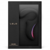 Luxusní balení bezdotykového duálního stimulátoru Lelo Enigma v elegantní černé barvě. Skvělý tip na dárek pro ženu.