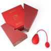 Krásné balení mini vibračního vajíčka Magic Motion Sundae Smart red.