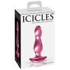 Balení luxusního růžového análního kolíku Icicles No. 73.