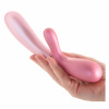 Vibrátor se stimulátorem klitorisu a speciální funkcí ohřevu - Satisfyer Hot Lover Smart.