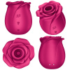 Pohled na růži Satisfyer Classic Blossom z různých úhlů.