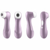 Výkonný vodotěsný stimulátor klitorisu Satisfyer Pro 2 Next Generation v elegantní fialové barvě.