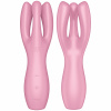 Vibrátor Satisfyer Threesome 3 pink je ideální zejména na stimulaci klitorisu.