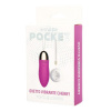 Růžové vibrační vajíčko Power Pocket Cherry v balení.