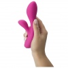The Silver Swan - růžový vibrátor na bod G se stimulátorem klitorisu.