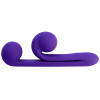 Snail Vibe – fialový silikonový vibrátor na klitoris.