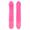 Růžový ohebný vibrátor Sweet Smile G-bod Rabbit pro stimulaci vaginy, bodu G a klitorisu současně.