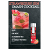 Jahodový lubrikační gel s přírodním složením JO H2O Strawberry lze přidávat do koktejlů.