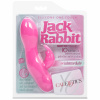 Balení Jack Rabbit vibrátoru na klitoris růžové barvy s vodotěsným povrchem.