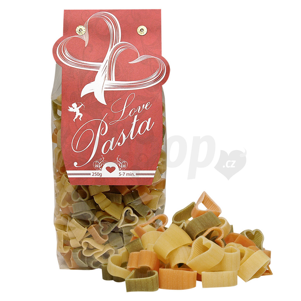 Levně Love Pasta - těstoviny ve tvaru srdíček