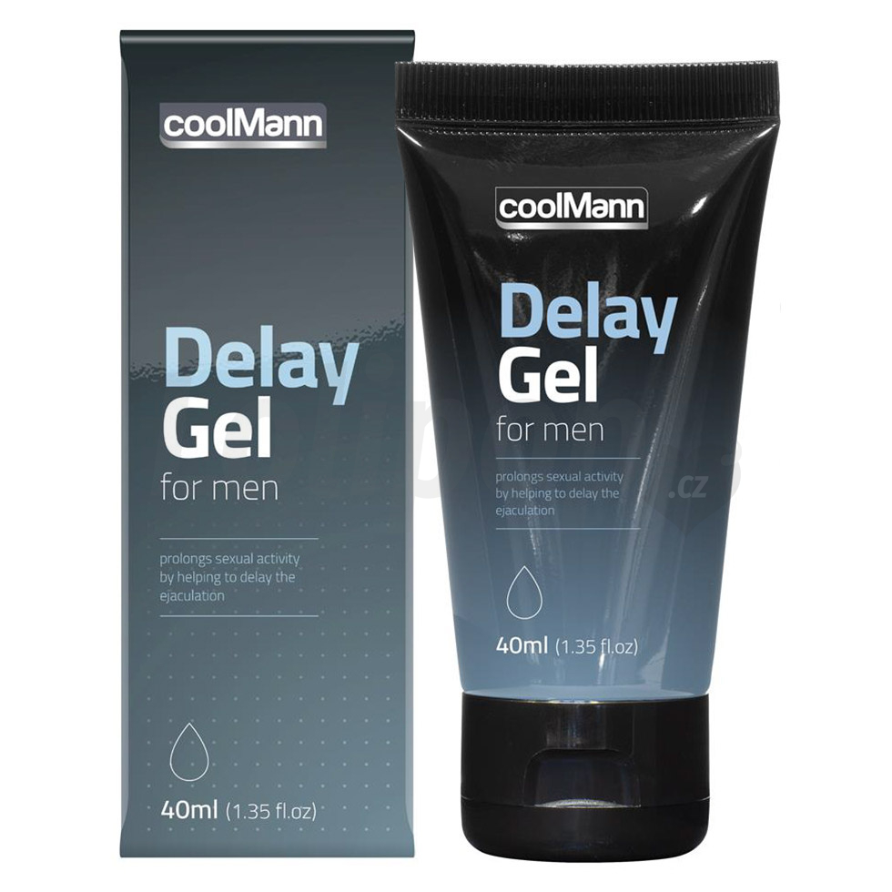 Levně CoolMann Delay gel na oddálení ejakulace s chladivým efektem 40 ml