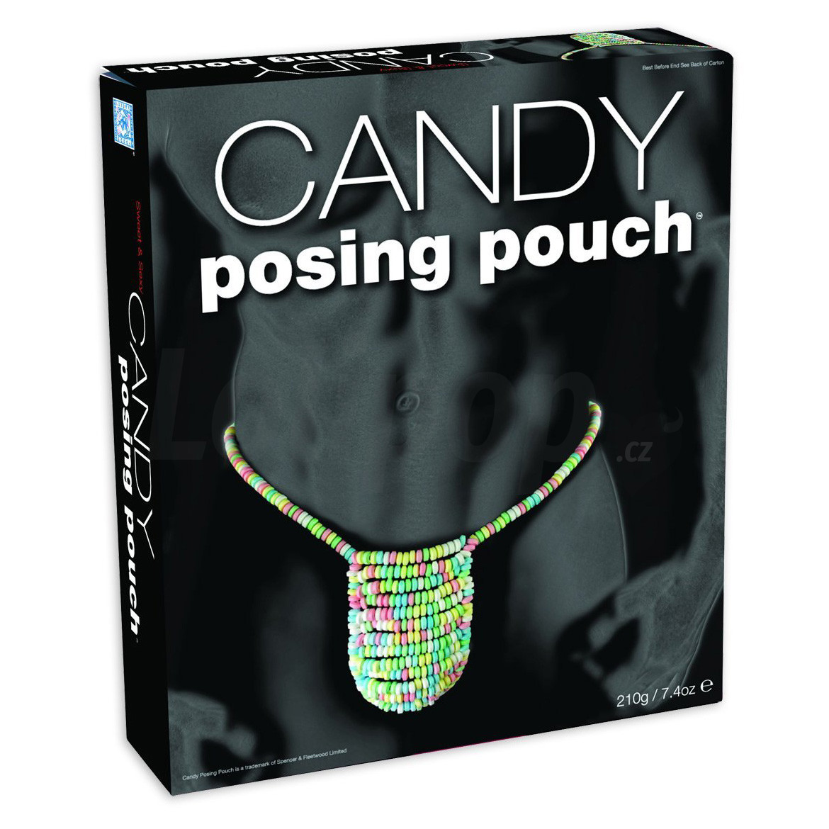 Levně Candy Posing Pouch - Sladká tanga pro muže