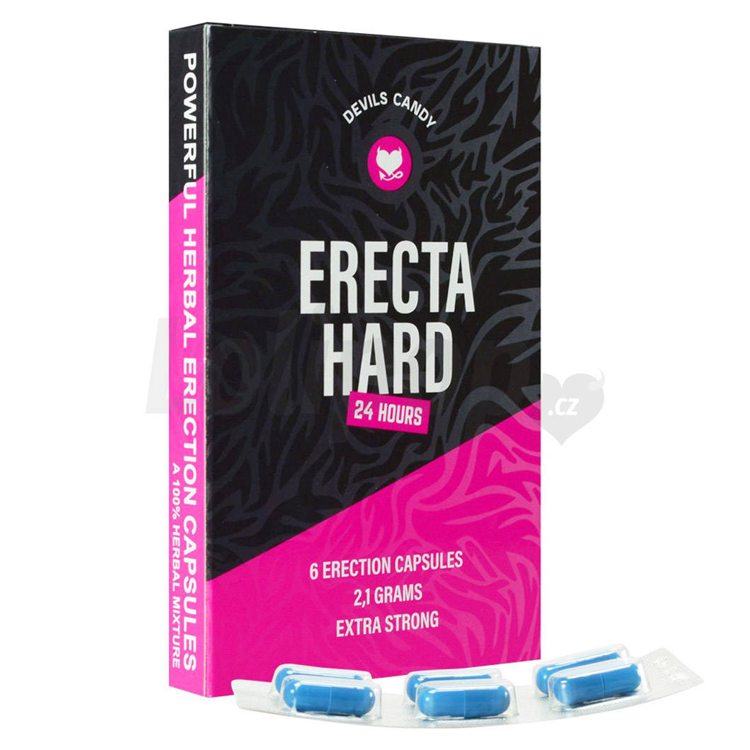 Levně Erecta Hard tablety na zlepšení erekce 6 ks