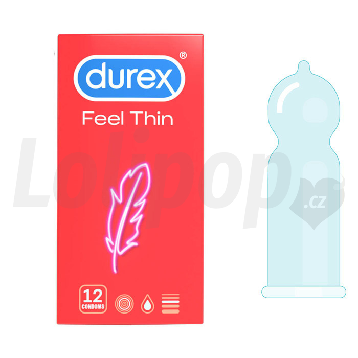 Levně Durex Feel Thin 12ks