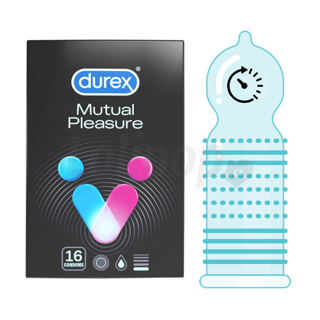 Levně Durex Mutual Pleasure 16 pack