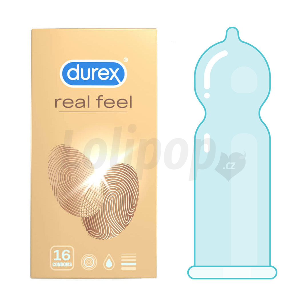 Levně Durex Real Feel 16 pack