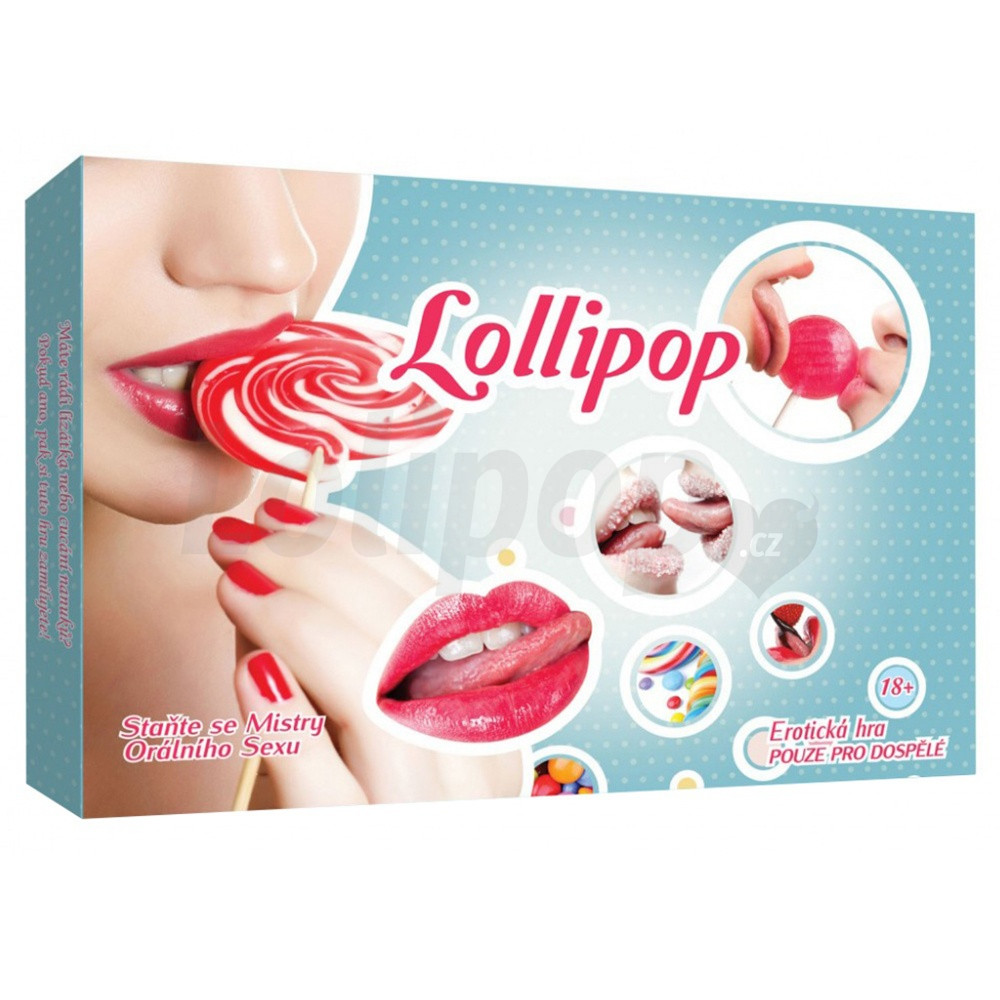 Levně Erotická hra Lollipop Orální pohlazení