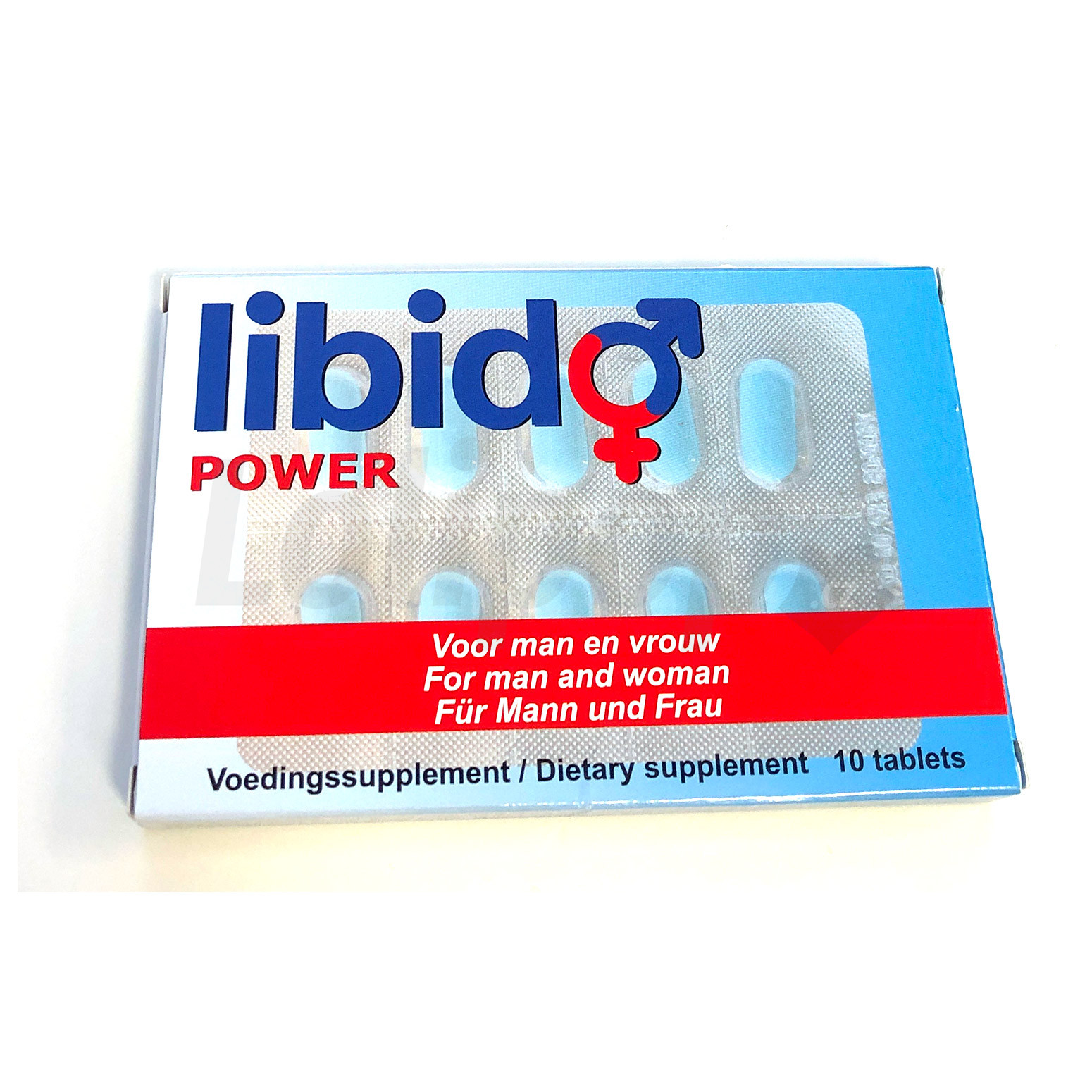 Levně Libido Power stimulační tablety pro muže a ženy 10 ks