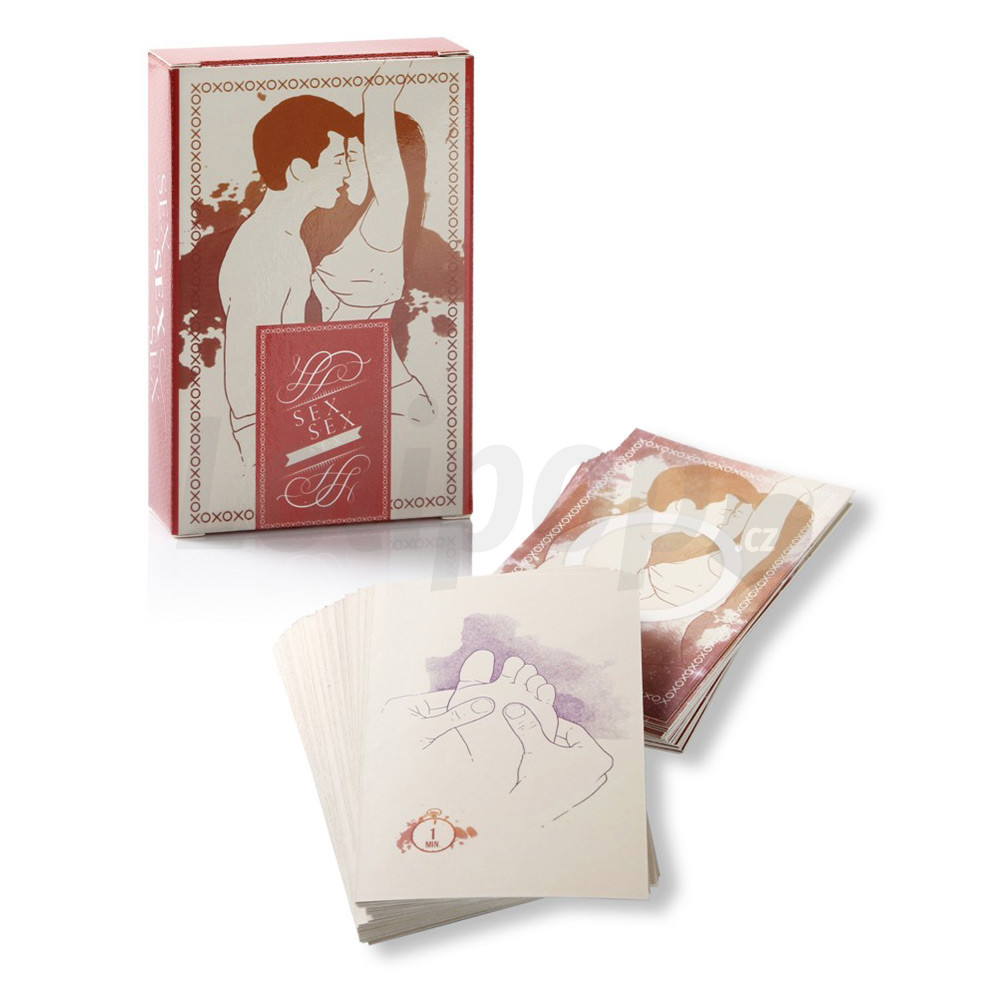 Levně Erotic Game Cards Sex Sex Sex