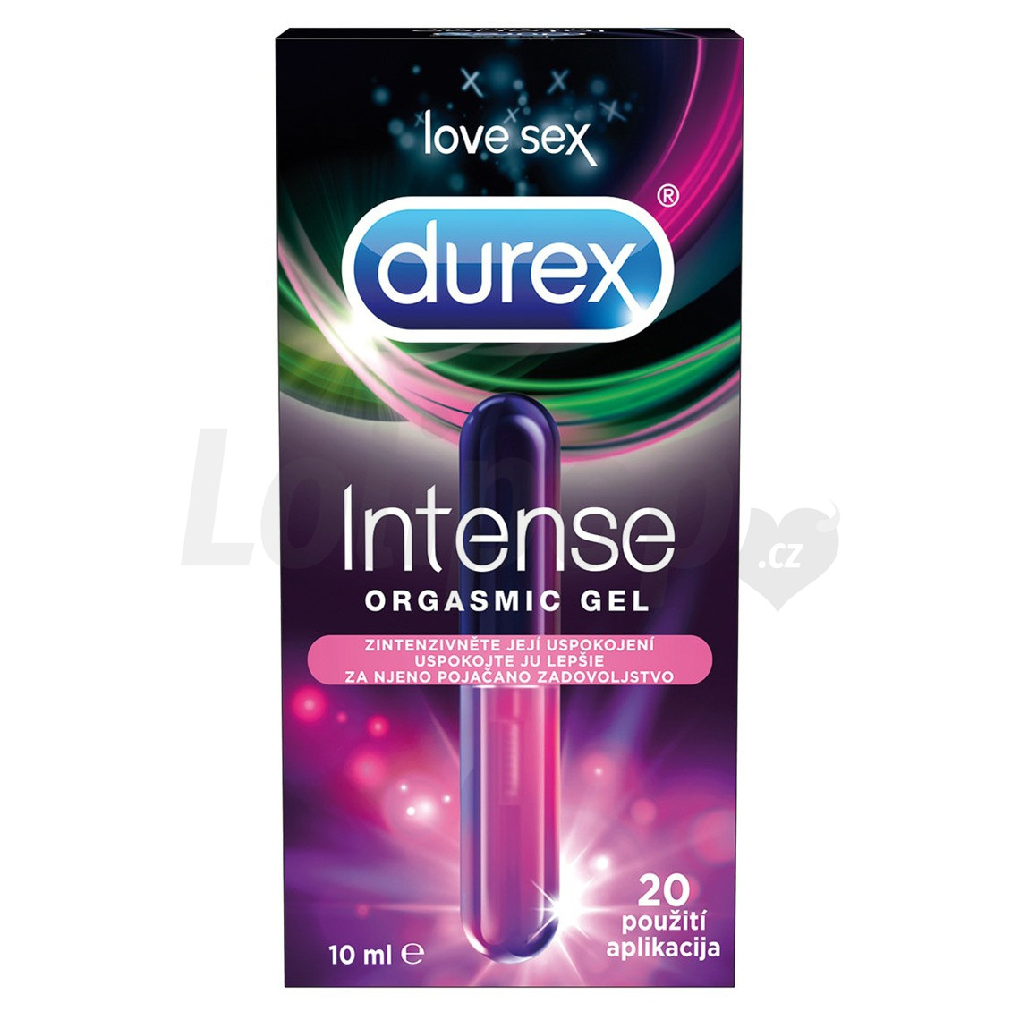 Levně Durex Intense Orgasmic gel 10 ml
