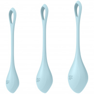 Satisfyer Yoni Power 2 vaginální kuličky modré 3 ks