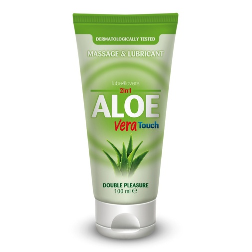 Aloe Vera Touch 2v1 masážní lubrikační gel 100 ml