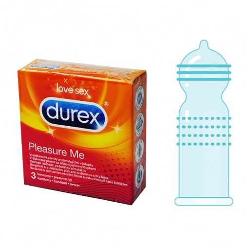 Durex Pleasure Me 3 ks