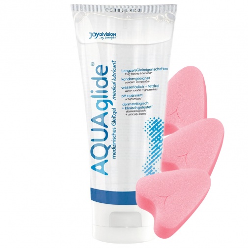 Aquaglide gel 200 ml + 3 menstruační tampóny na sex