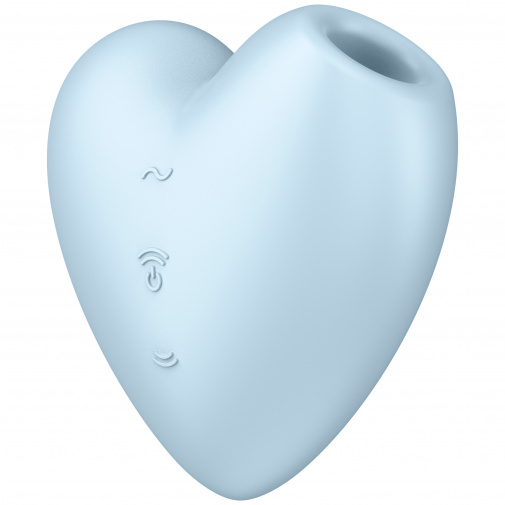Satisfyer Cutie Heart pulzační a vibrační stimulátor modrý