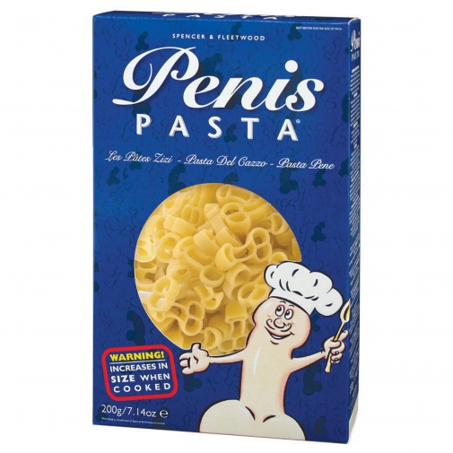 Těstoviny ve tvaru penisu - Penis Pasta