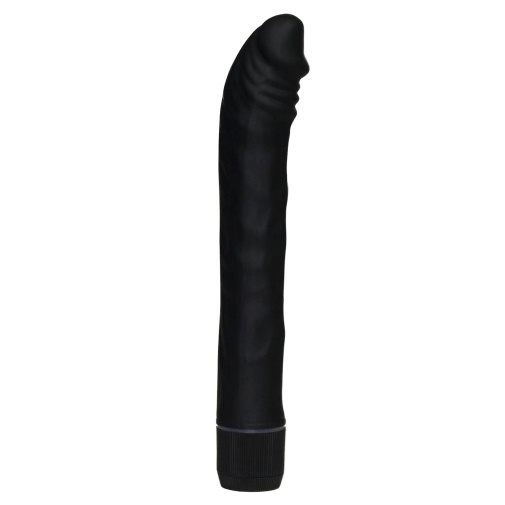 Černý vibrátor ve tvaru penisu Noir
