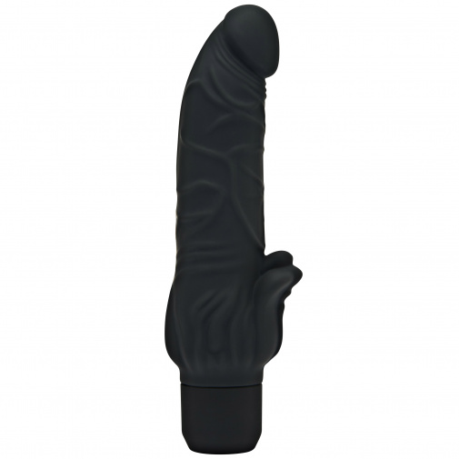 Get Real Stim silikonový vibrátor na klitoris černý