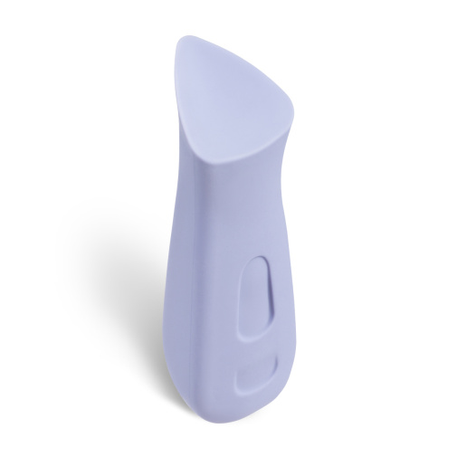 Dame Products Kip silikonový mini vibrátor na klitoris levandulový