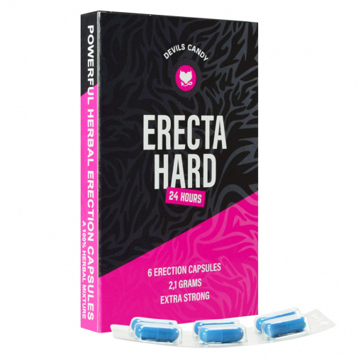 Erecta Hard tablety na zlepšení erekce 6 ks