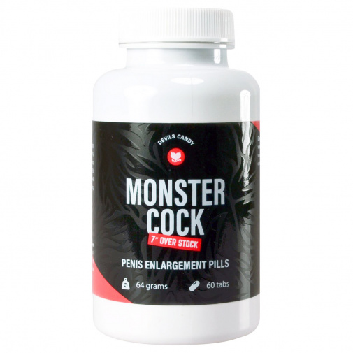 Monster Cock tablety na prodloužení výkonu, zlepšení erekce a zvětšení penisu. Balení 60 ks.