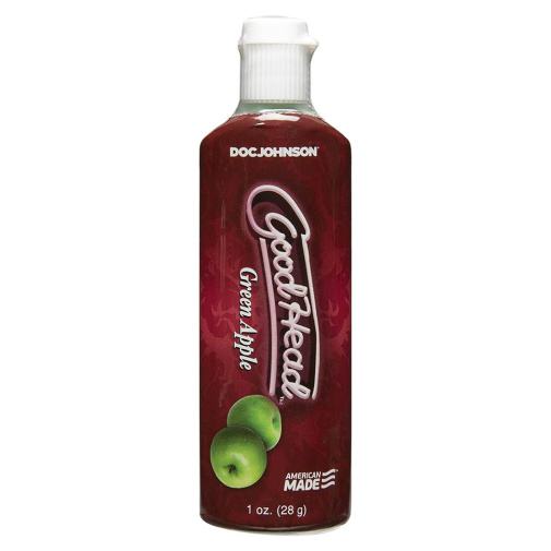 GoodHead gel na orální sex s příchutí zelené jablko 29 ml.