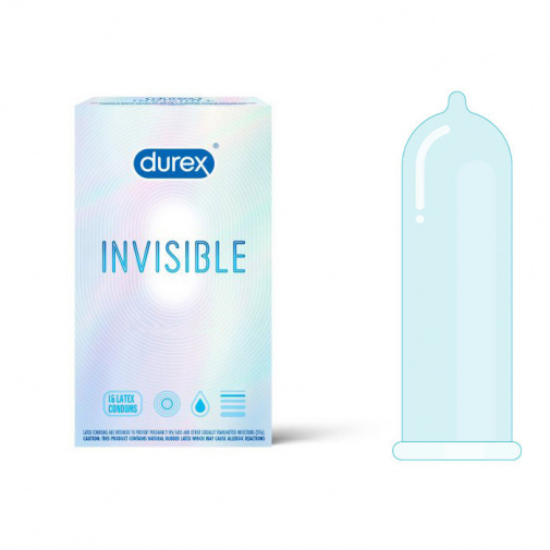 Durex Invisible Superthin extra tenké 16 ks