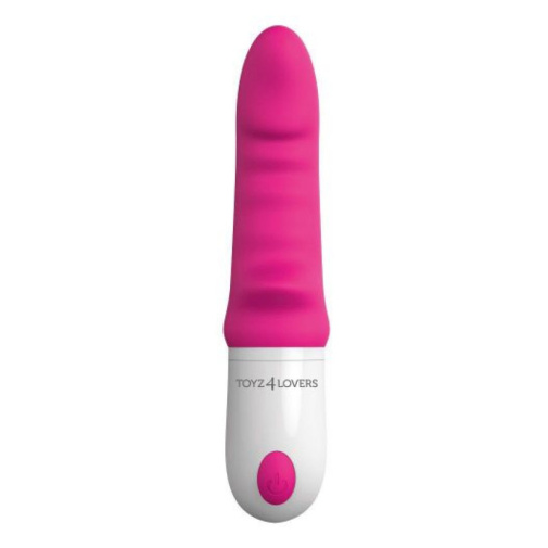 Elys – růžový vibrátor se zahnutou špičkou na bod G a výběžkem pro stimulaci klitorisu masíruje doslova celou vagínu.