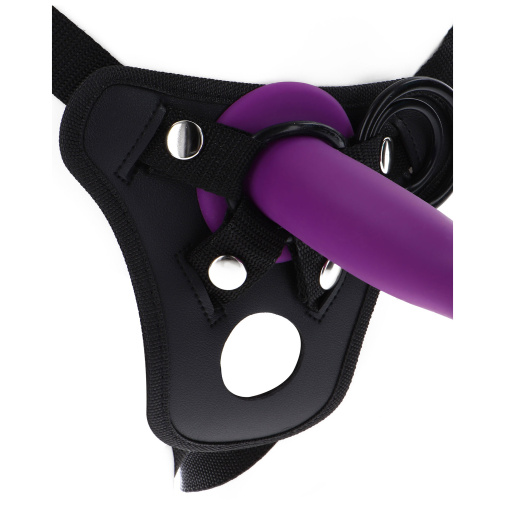 Postroj pro ženy s otvorem na stimulaci klitorisu – Get Real Strap-On Pleasure Harness.