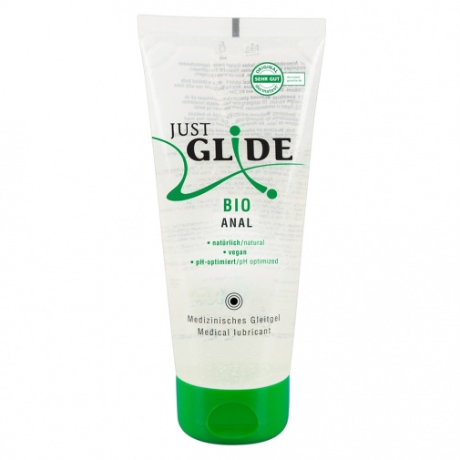 Bio anální lubrikační gel Just Glide 200 ml.