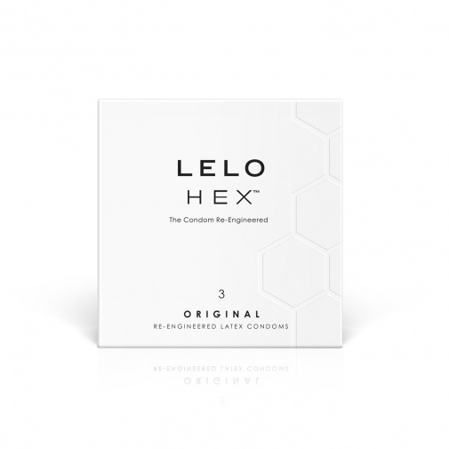 Lelo Hex Original extra tenké kondomy 3 ks