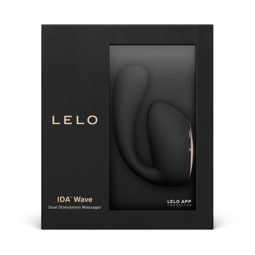 Luxusní balení vibrátoru Lelo Ida Wave je vhodné jako dárek.