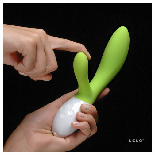 Vibrátor Lelo Ina 2 Lime Green je z příjemného silikonu a má skvělý ergonomický design. 
