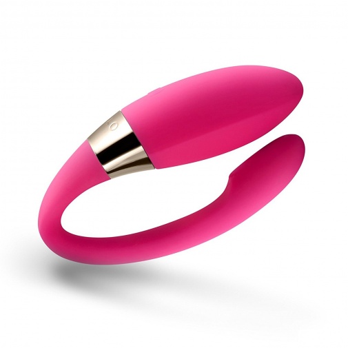 Nabíjecí partnerský vibrátor špičkové kvality od výrobce Lelo v růžové barvě ze silikonového materiálu v luxusním dárkovém balení pro ženy či páry.