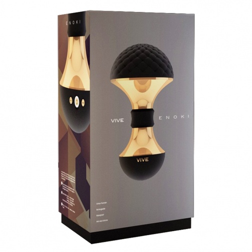 Luxusní balení masážní hlavice Vive Enoki je vhodné jako erotický dárek.