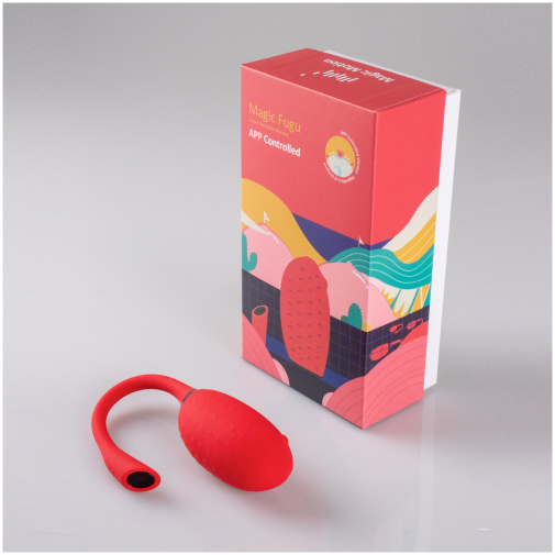 Vibrační vajíčko Magic Motion -Smart Magic Fugu a designové balení - vhodné jako dárek.